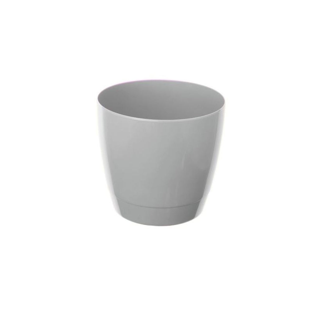 Image - Whitefurze 14cm Round Indoor Pot, Cool Grey