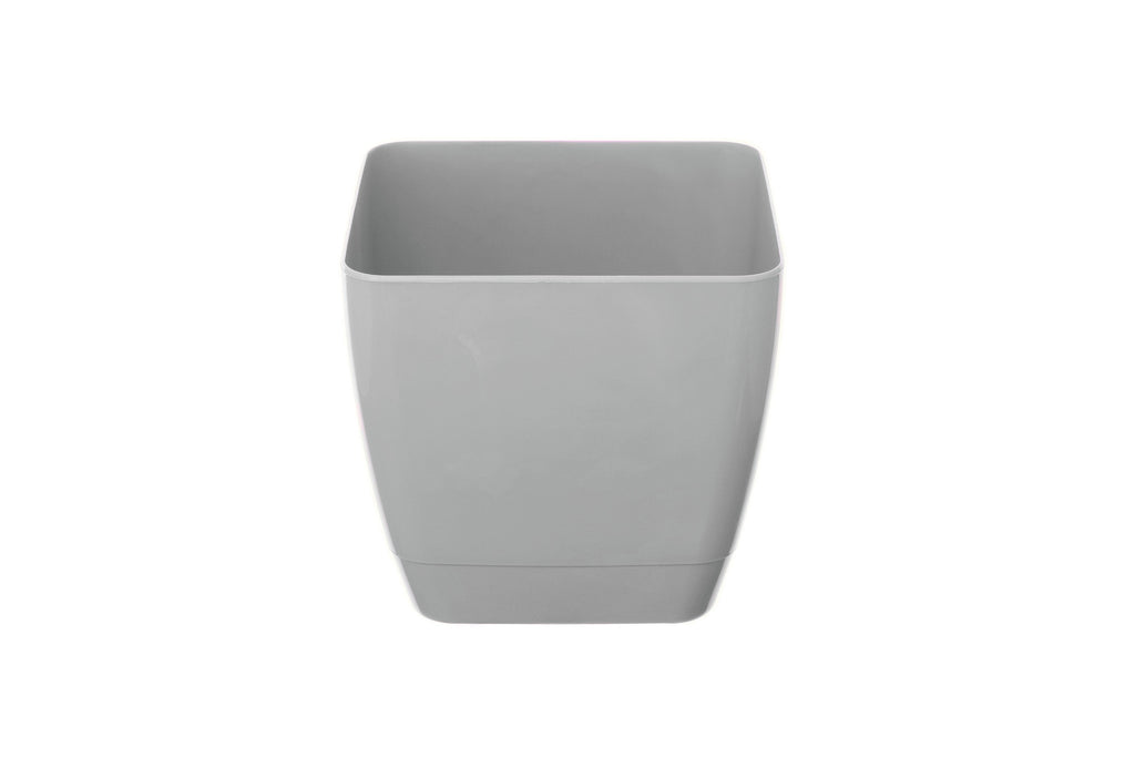 Image - Whitefurze 14cm Square Indoor Pot, Cool Grey