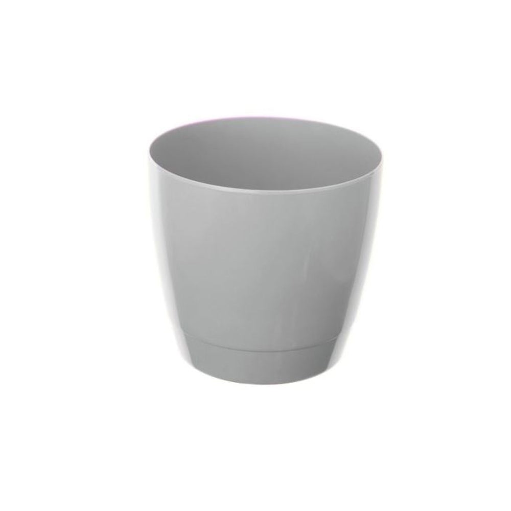 Image - Whitefurze 16cm Round Indoor Pot, Cool Grey