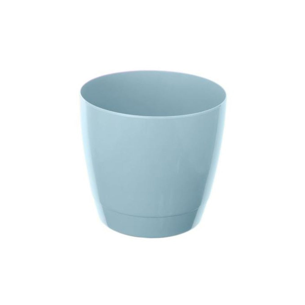 Image - Whitefurze 18cm Round Indoor Pot, Coastal Blue