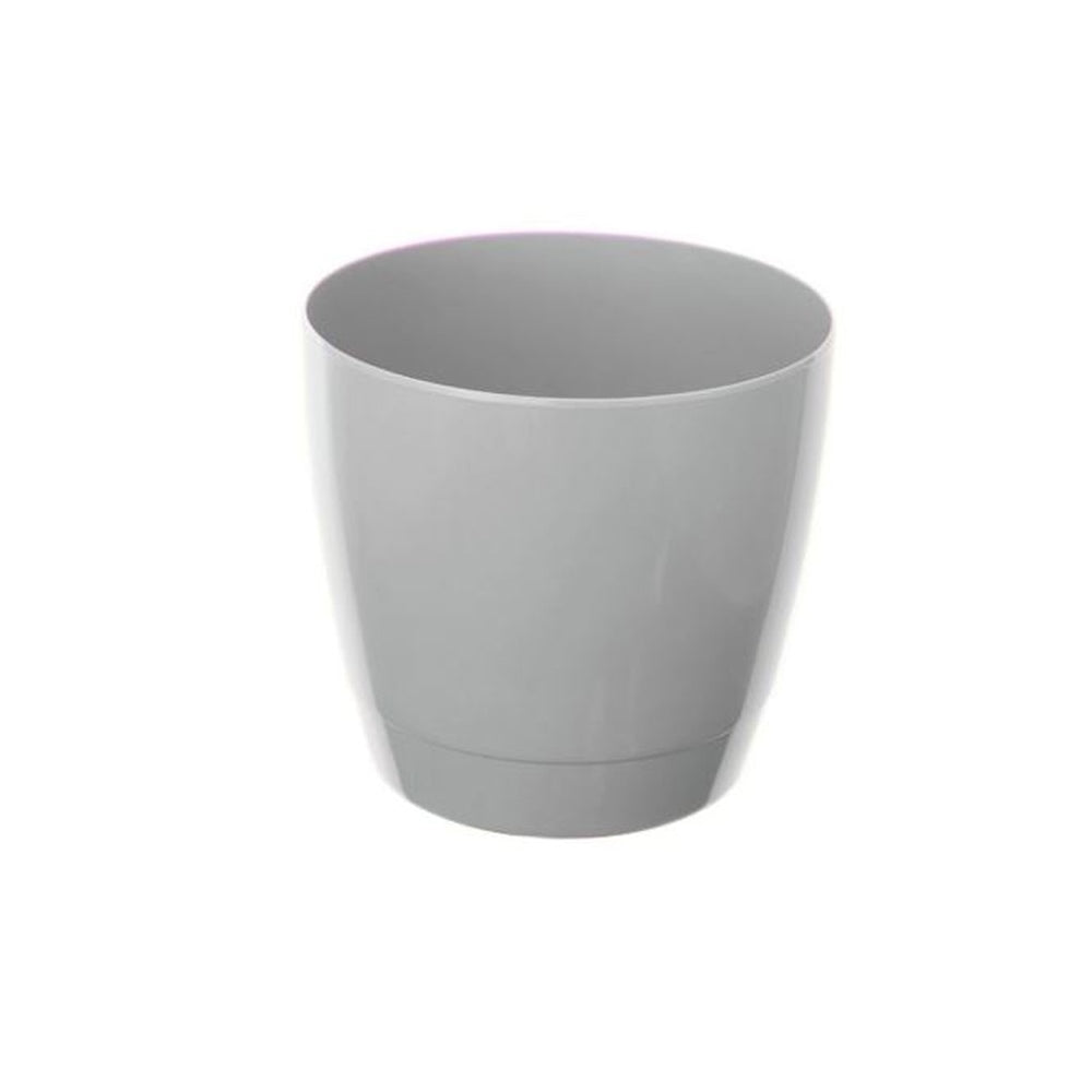 Image - Whitefurze 18cm Round Indoor Pot, Cool Grey