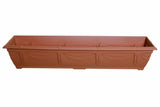 Image - Whitefurze Venetian Window Box, 22L, Terracotta