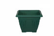 Image - Whitefurze Venetian Square Planter, 22cm, Forest Green