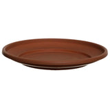 Image - Whitefurze Venetion Garden Plant Pot Saucer, 27cm, Terracotta