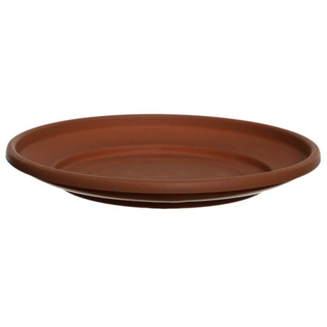 Image - Whitefurze Venetion Garden Plant Pot Saucer, 27cm, Terracotta