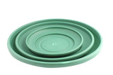Image - Whitefurze Saucer for Plants, Forrest Green, 20cm
