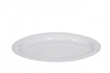 Image - Whitefurze Oval Platter, 42cm, White