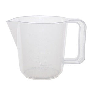 Image - Whitefurze Plastic Measuring Jug, 1 Pint