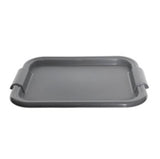 Image - Whitefurze Rectangular Tray, 41cm, Silver