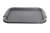 Image - Whitefurze Rectangular Tray, 49cm, Silver