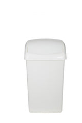 Image - Whitefurze Swing Bin, 30L, Cream