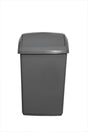 Image - Whitefurze Swing Top Bin, 10L, Silver