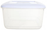 Image - Whitefurze Square Food Storage Box, 10.0L, White