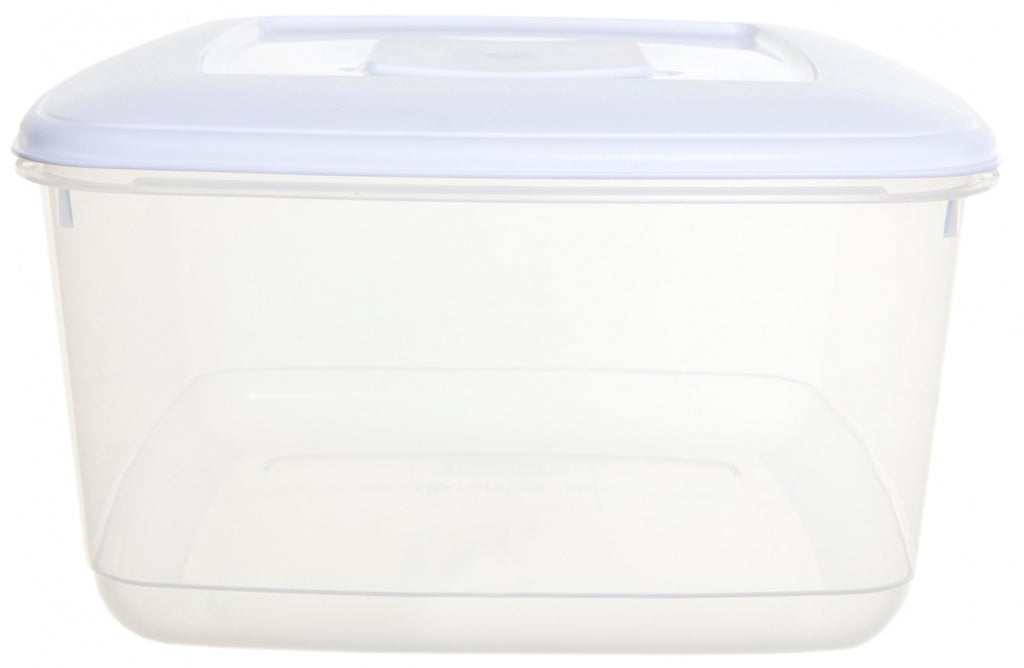 Image - Whitefurze Square Food Storage Box, 10.0L, White