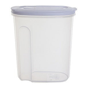 Image - Whitefurze Dry Food Storage Container, 3L, Clear