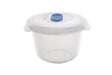 Image - Whitefurze Round Freezer to Microwave Storer, 0.4L, Clear 0.19L