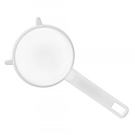 Image - Chef Aid Plastic Tea Strainer with Nylon Mesh, White