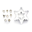 Image - Dexam Snowflake Cookie Kit, Chrome