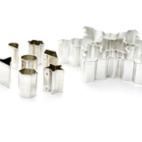 Image - Dexam Snowflake Cookie Kit, Chrome
