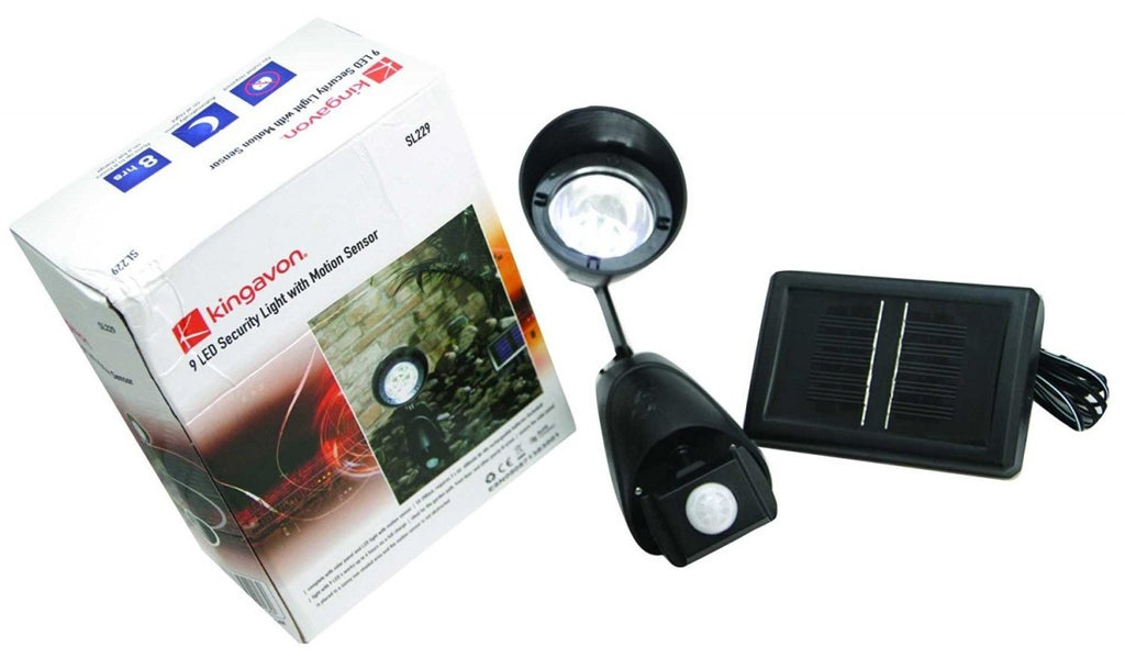 Image - Kingavon Guardman PIR Security Light and Sensor, Black