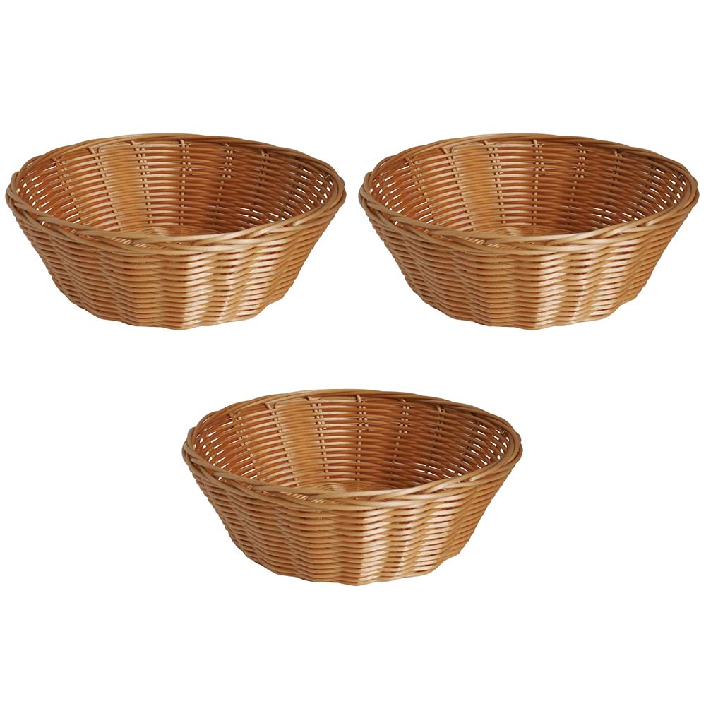 Image - JVL Table Basket, Large, Pack of 3