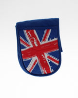 Image - Premier Double Oven Glove Cool Britannia 100% Cotton, Union-Jack Design, Blue