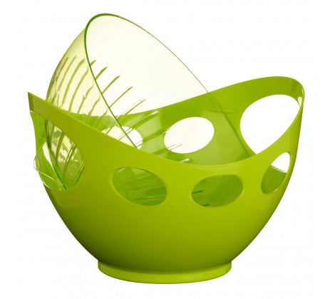 Image - Premier 2 in 1 Strainer and Bowl Set, 3L, Lime Green