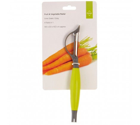 Image - Premier Vegetable Peeler, White and Yellow