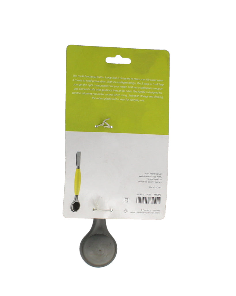 Image - Premier Butter Scoop Tool, Grey and Yellow