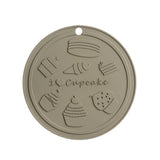 Image - Premier Housewares I Love Cupcakes Trivet Silicone, 15.5cm, Grey