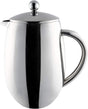 Image - Grunwerg Bellied 8-Cup Cafetiere, Double Wall, Mirror Finish