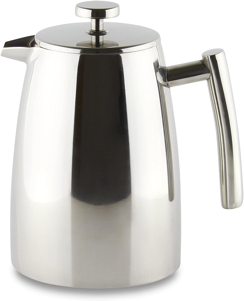 Image - Grunwerg Belmont D/W Cafetiere, 8-Cup, Mirror