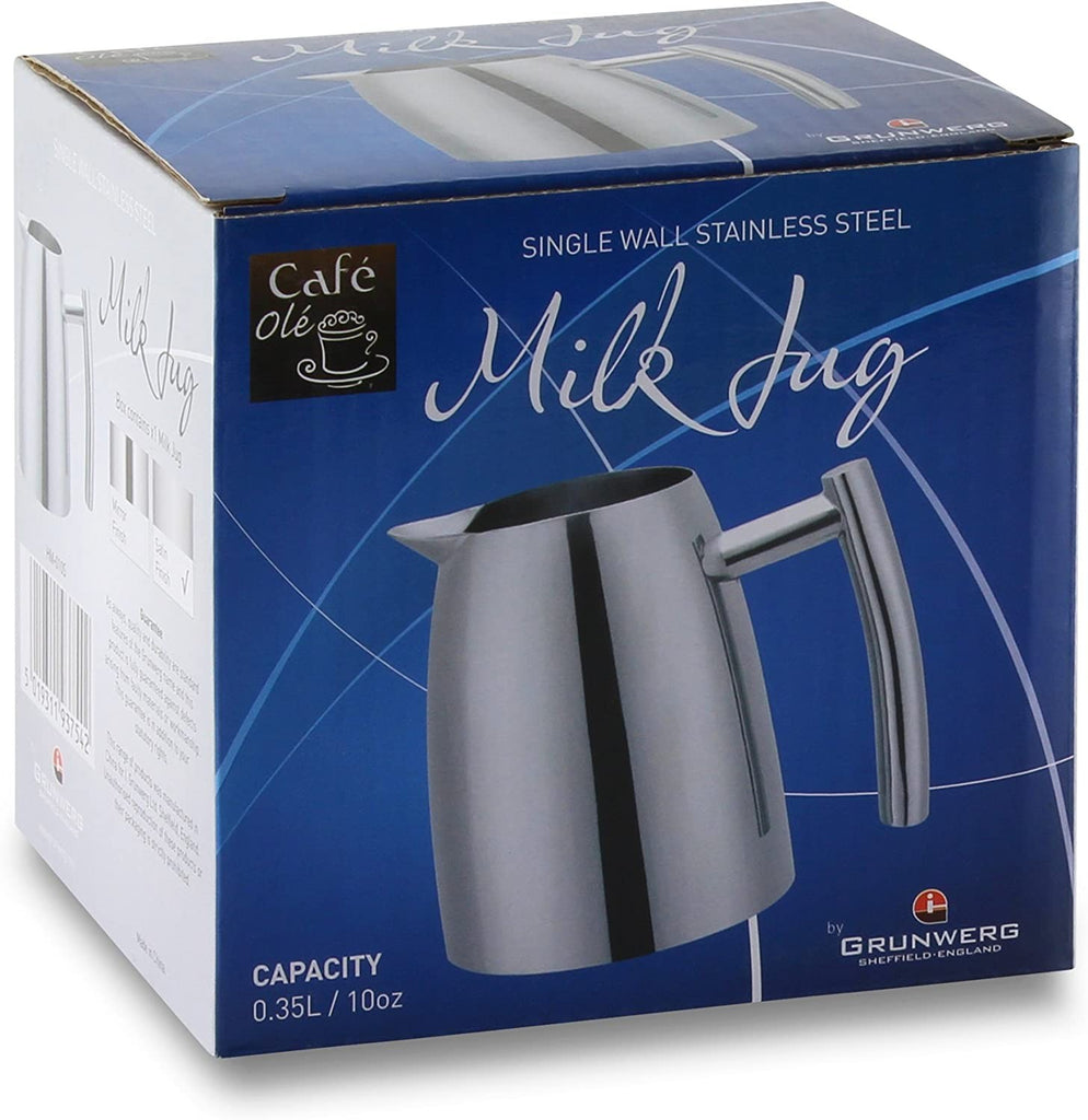 Image - Grunwerg Milk Jug, 0.35L, Satin