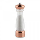 Image - Grunwerg Shiny Copper and Acrylic Pepper or Salt Mill, 21cm