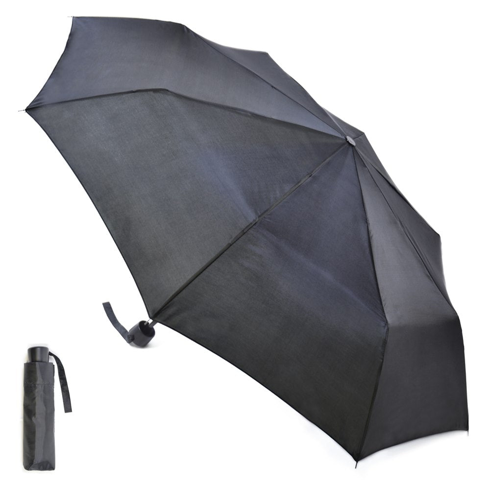 Image - KS Brands Ladies Black Wind Resistance Umbrella