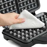 Image - Global Gourmet by Sensio Home Square Waffle Maker Iron Machine 1000W, Black