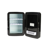 Image - Sensio Home 10L Mini Fridge Cooler & Warmer, AC+DC Power - 12v, UK & EU Plug (Midnight Black)