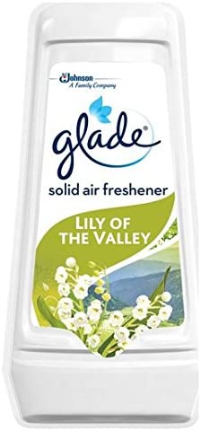 Image - Glade Solid Gel Air Freshener, 150g, Lily of the Valley Scent, White