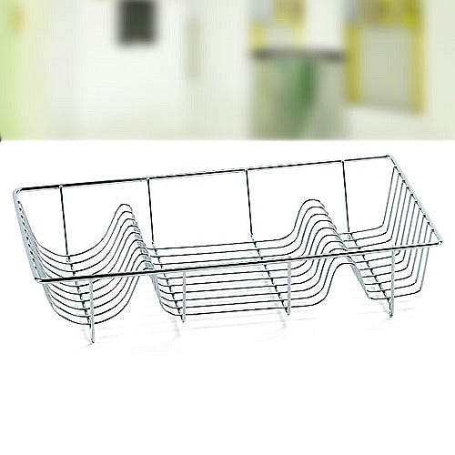 Image - Sabichi Chrome Plated Steel Wire Dish Drainer