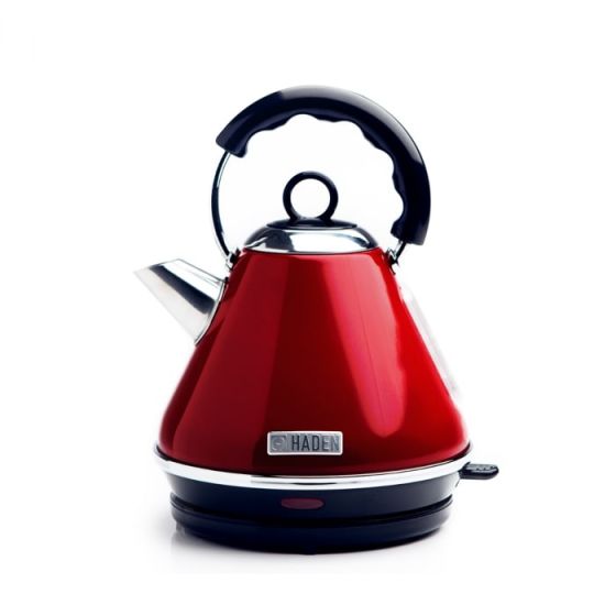 Image - Haden Boston Pyramid Red Metallic 1.7-Litre Kettle