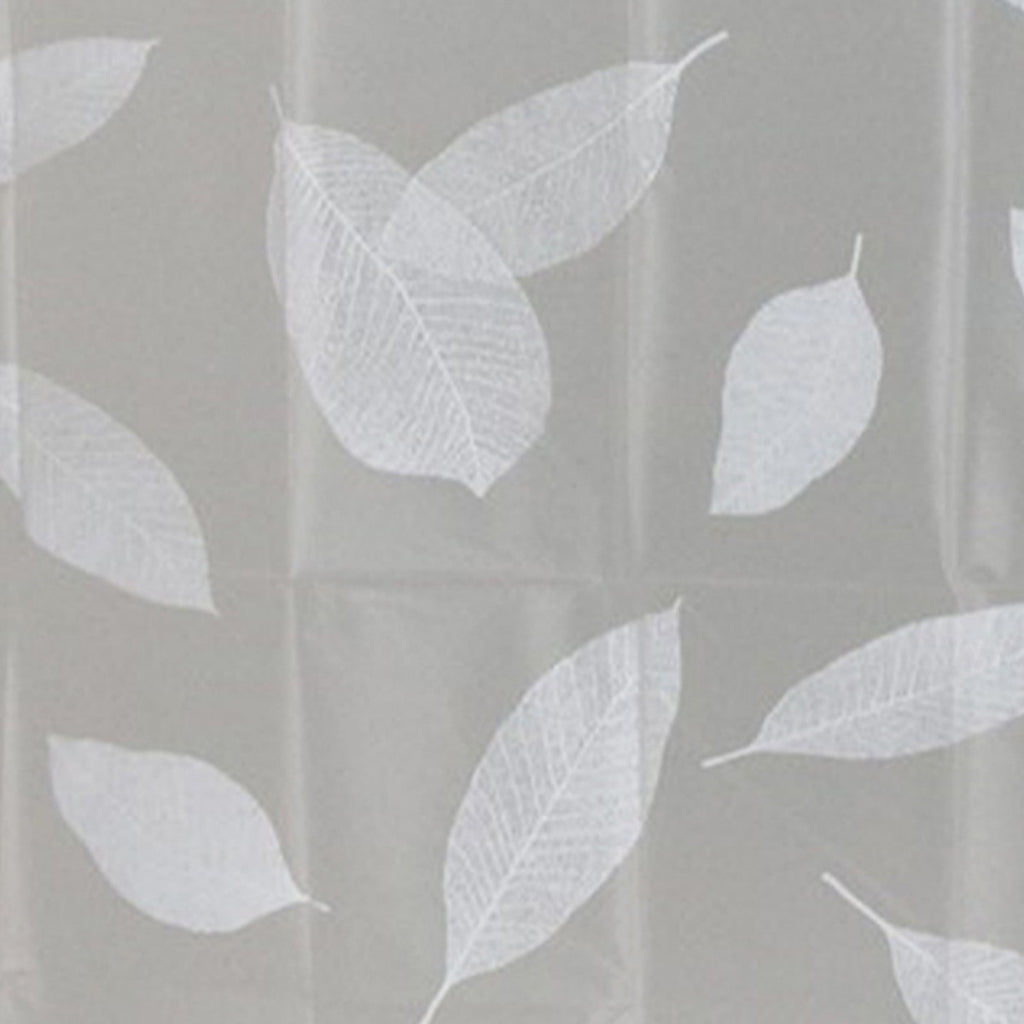 Image - Sabichi Leaves PEVA Shower Curtain