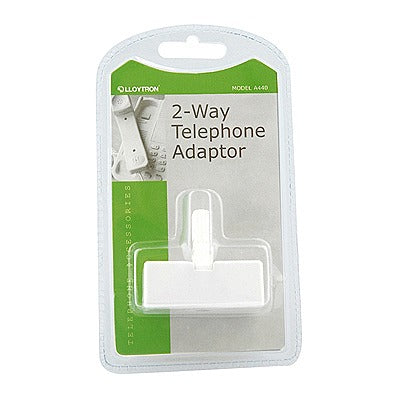 Image - Lloytron White 2 - Way Telephone Adaptor