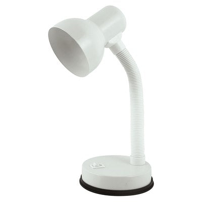 Image - Lloytron Flexi Desk Lamp, 35w, 28cm, White