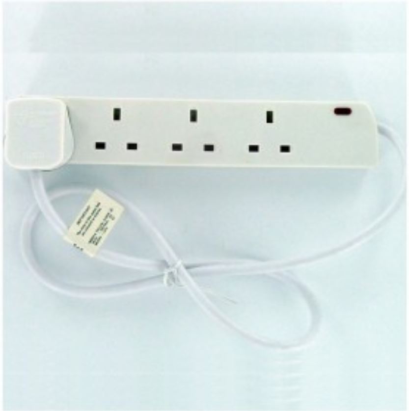 Image - Omega 4 Way 5 Metre Extension Lead