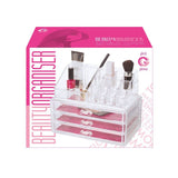 Image - Benross Glitz & Glamour Clear Acrylic Beauty Cosmetics Organiser