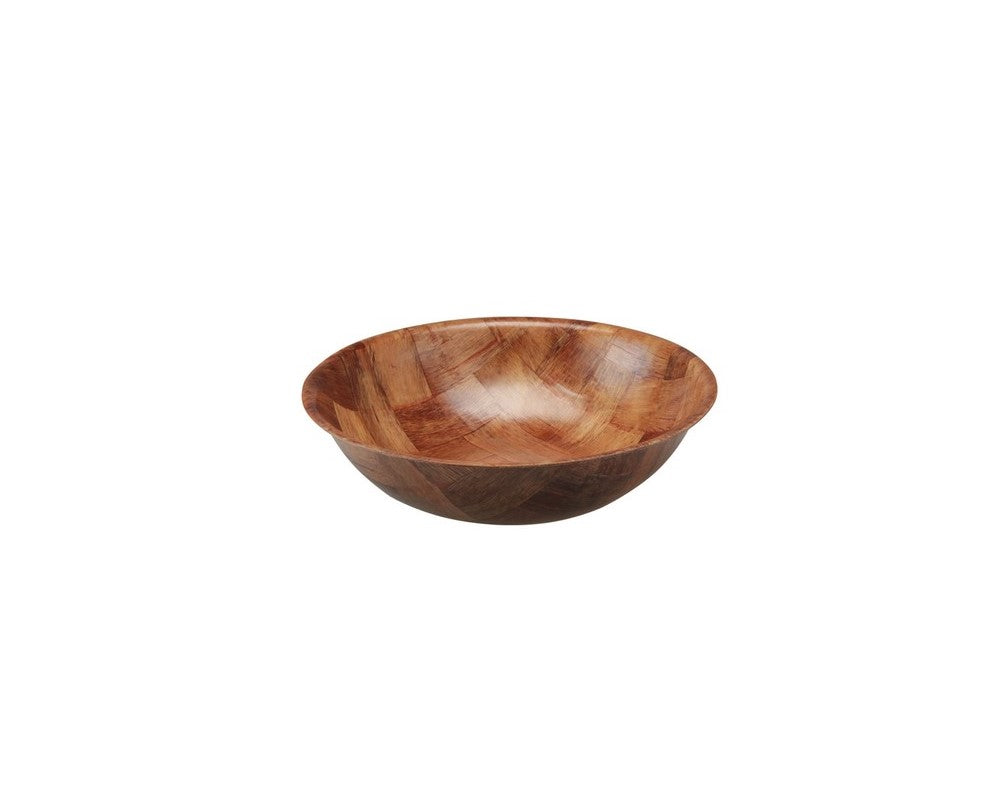 Image - Apollo Woven Wood Bowl, 20cm