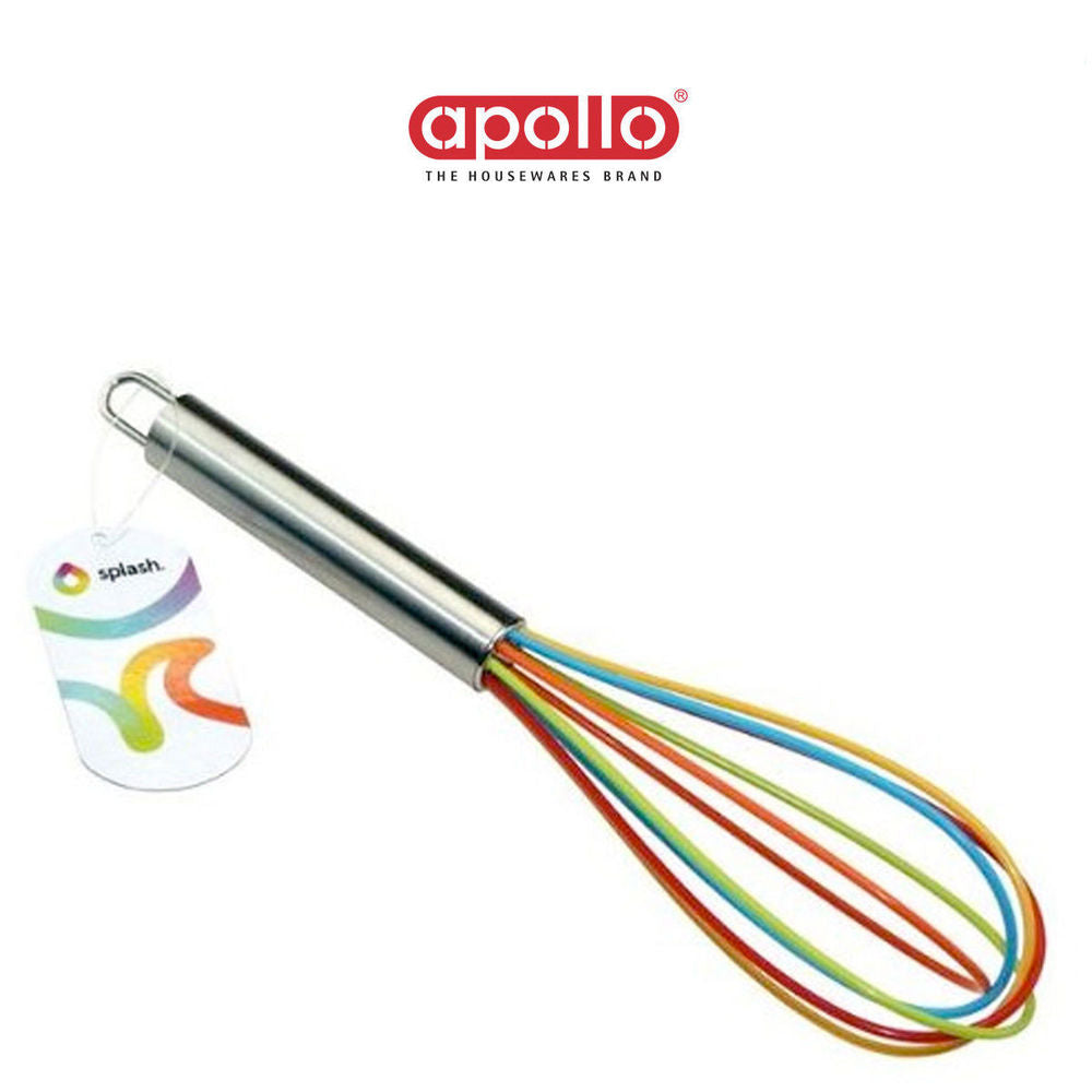 Image - Apollo Splash CDU Silicone Whisk, 25cm, Multicolour