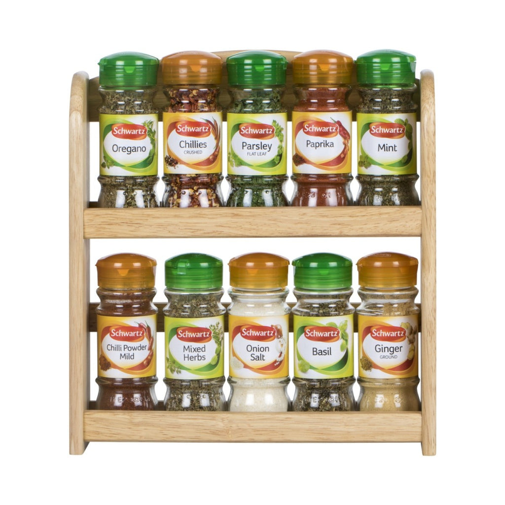 Image - Apollo Spice Rack with 10 Filled Jars