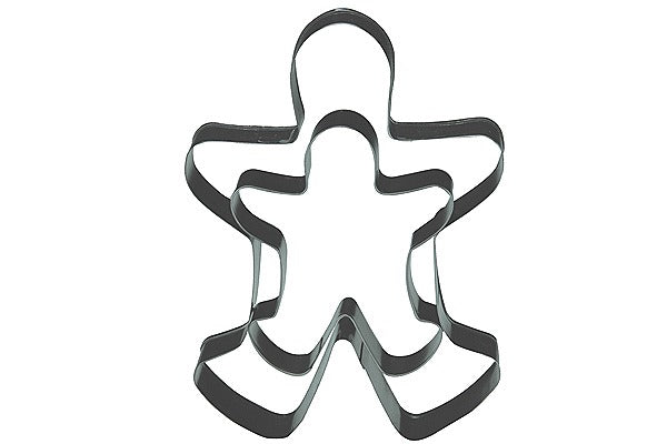 Image - Apollo Gingerbread 2 Pieces Biscuit Cutter Set, Silver