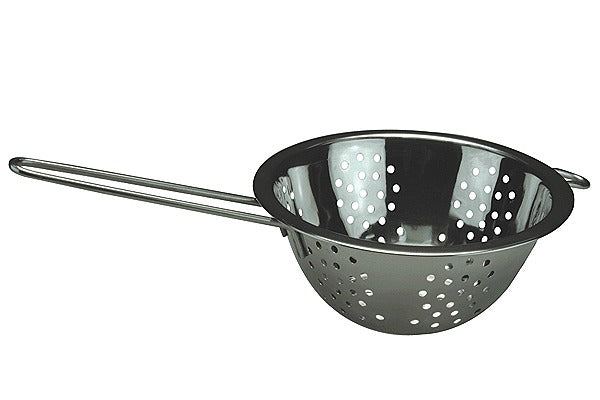 Image - Apollo Stainless Steel Long Handle Colander, 1QT, Silver